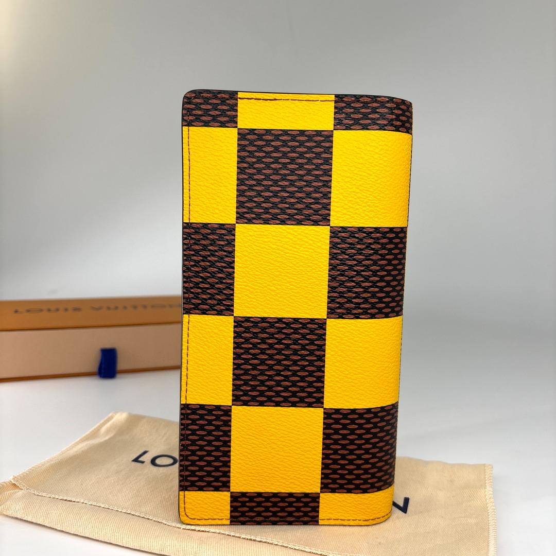 Louis Vuitton Damier Pop Portefeuille Brazza NM Wallet — view 4