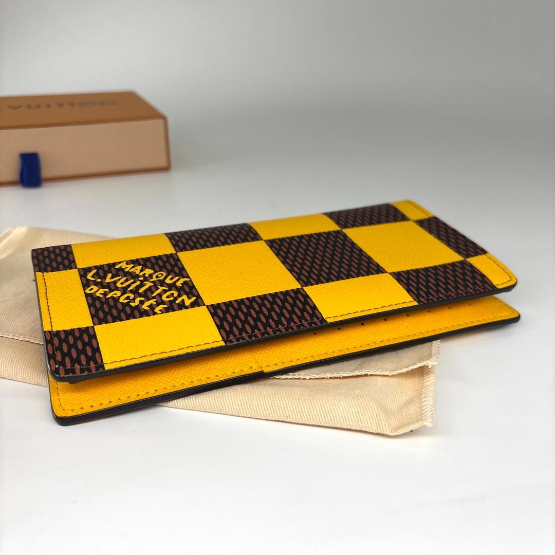Louis Vuitton Damier Pop Portefeuille Brazza NM Wallet — view 5