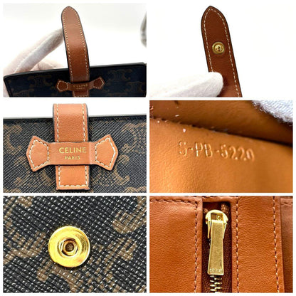 Celine Wallet Strap All Over Pattern Black — view 9