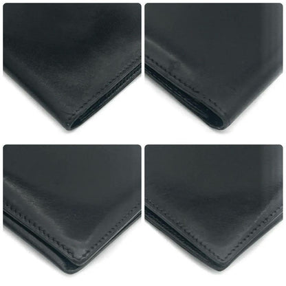 Hermes Bearn Classic Box Calf Black Wallet — view 6