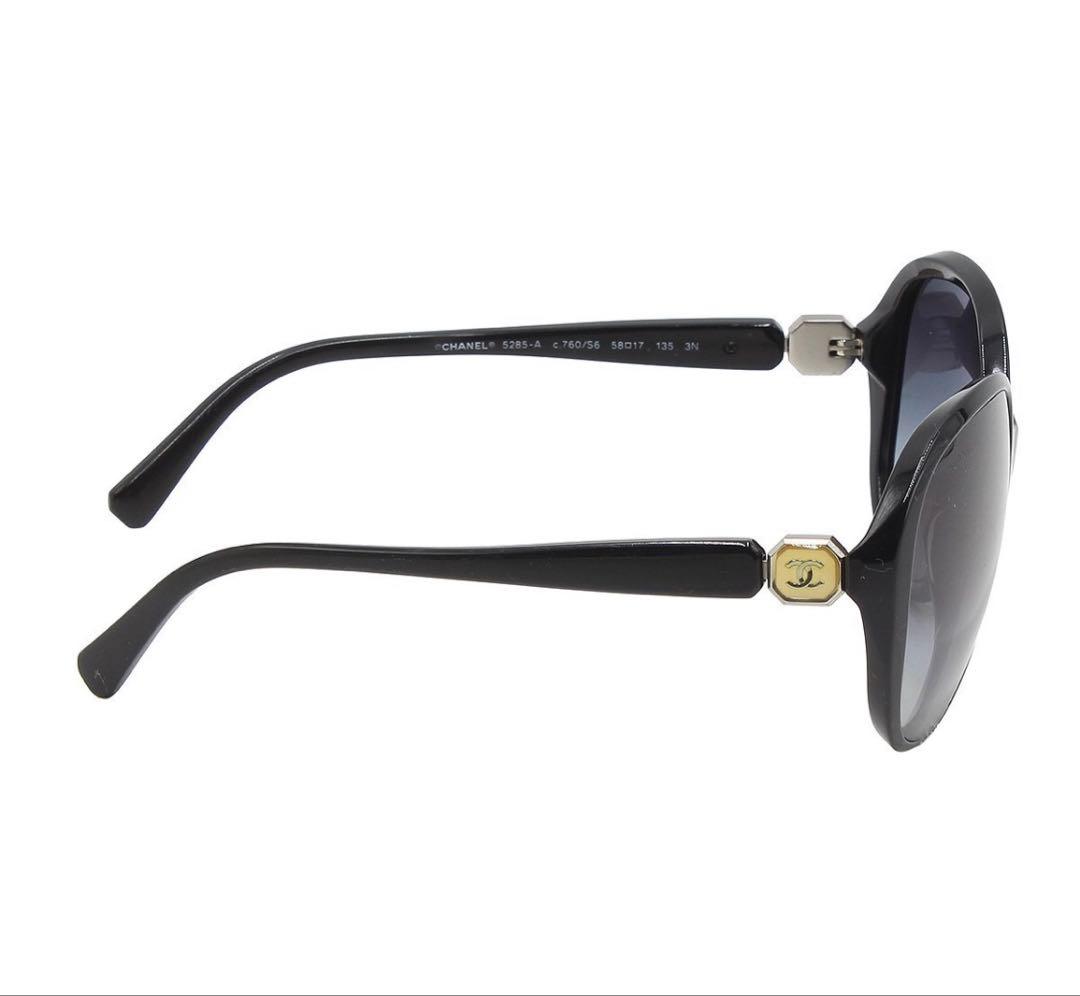 Chanel Side CC Logo Sunglasses Eyewear — view 4