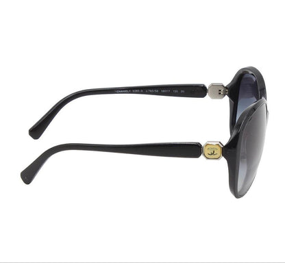 Chanel Side CC Logo Sunglasses Eyewear — view 4