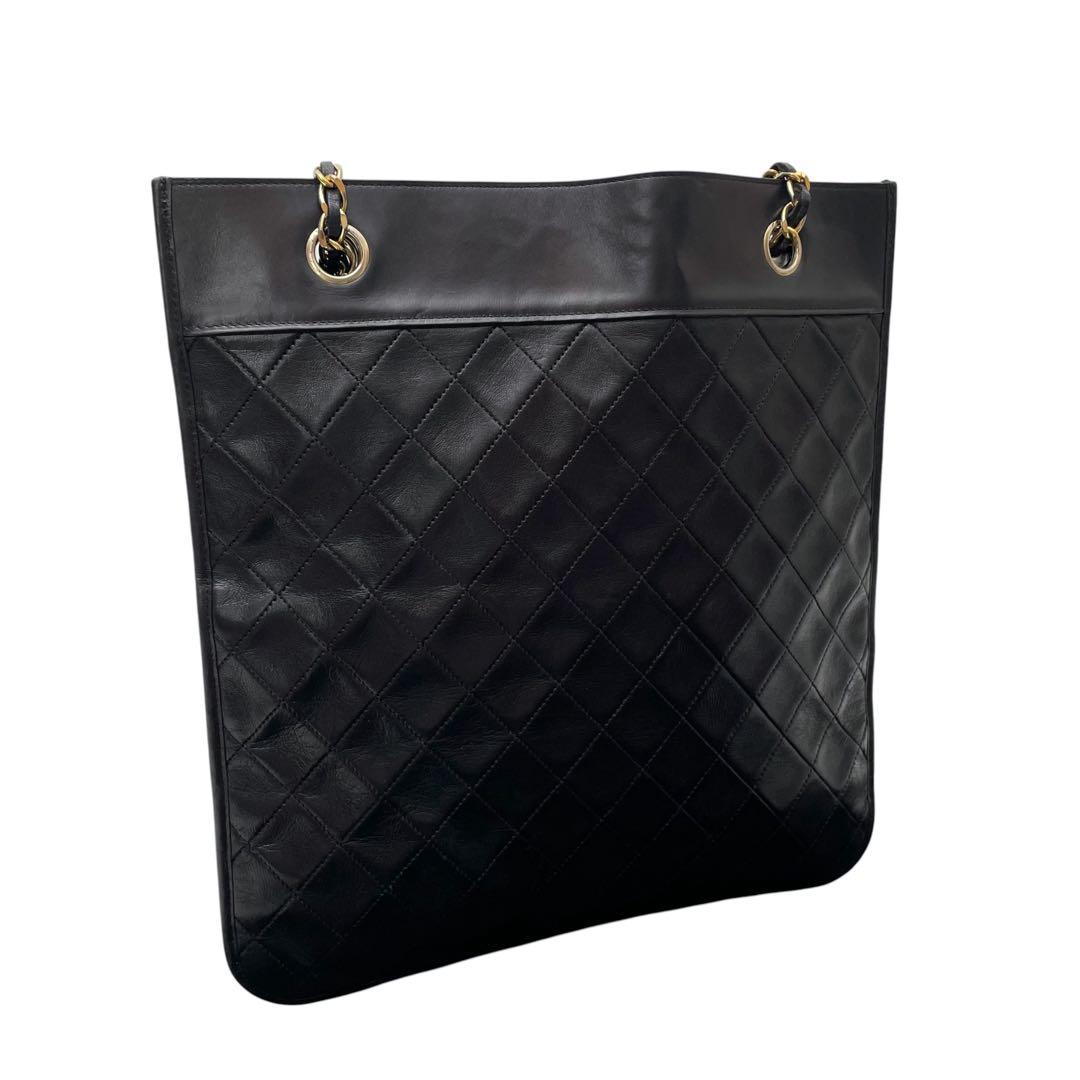 Chanel Quilted Lambskin Chain Shoulder Bag CC Logo — view 2