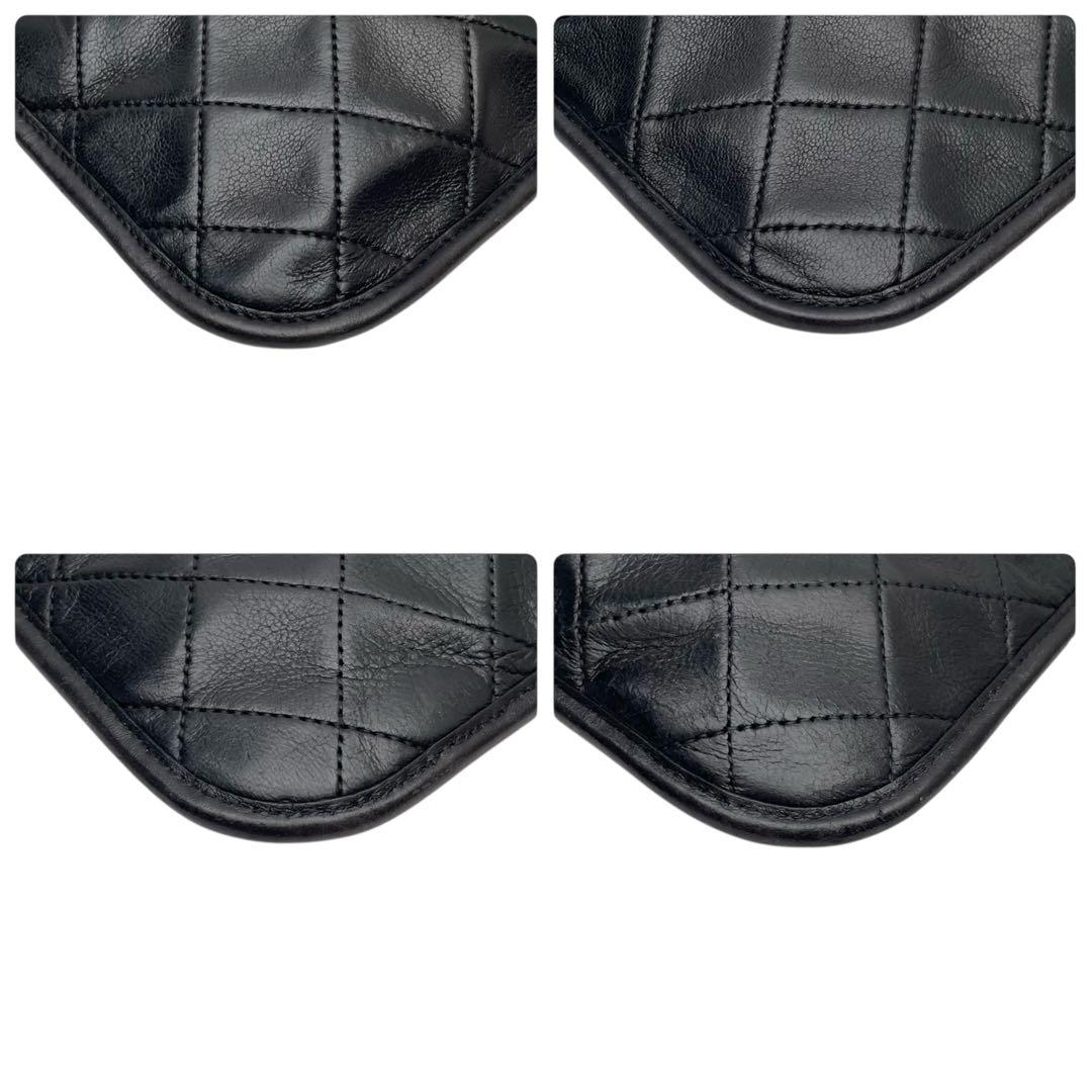 Chanel Quilted Lambskin Chain Shoulder Bag CC Logo — view 6