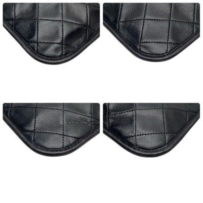 Chanel Quilted Lambskin Chain Shoulder Bag CC Logo — view 6