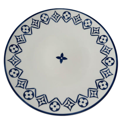 Louis Vuitton LV Monogram Flower Tile Dinner Plate