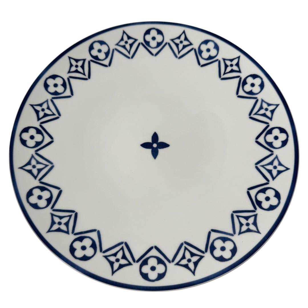 Louis Vuitton LV Monogram Flower Tile Dinner Plate — view 2