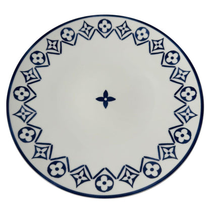 Louis Vuitton LV Monogram Flower Tile Dinner Plate — view 2