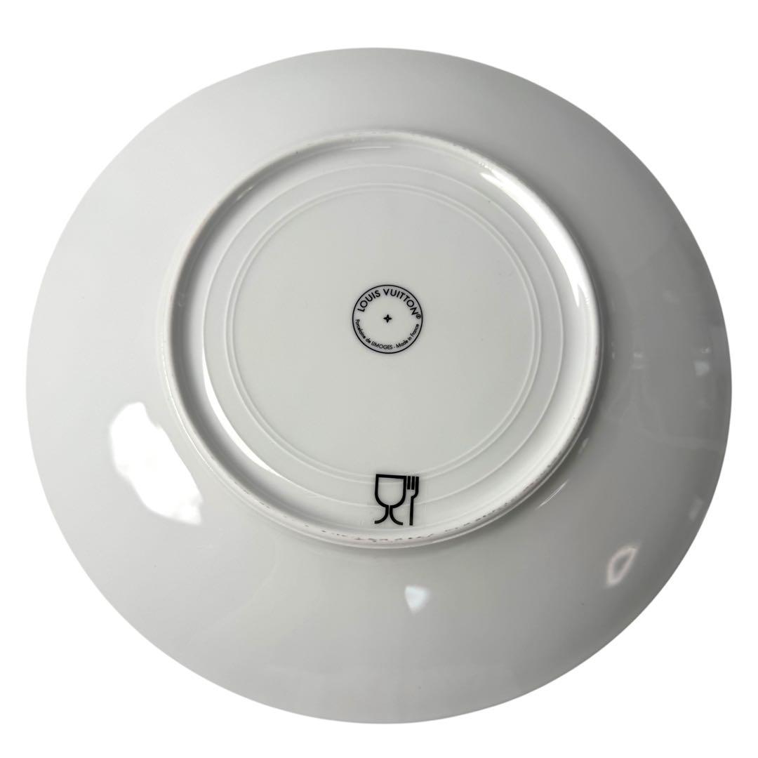Louis Vuitton LV Monogram Flower Tile Dinner Plate — view 3
