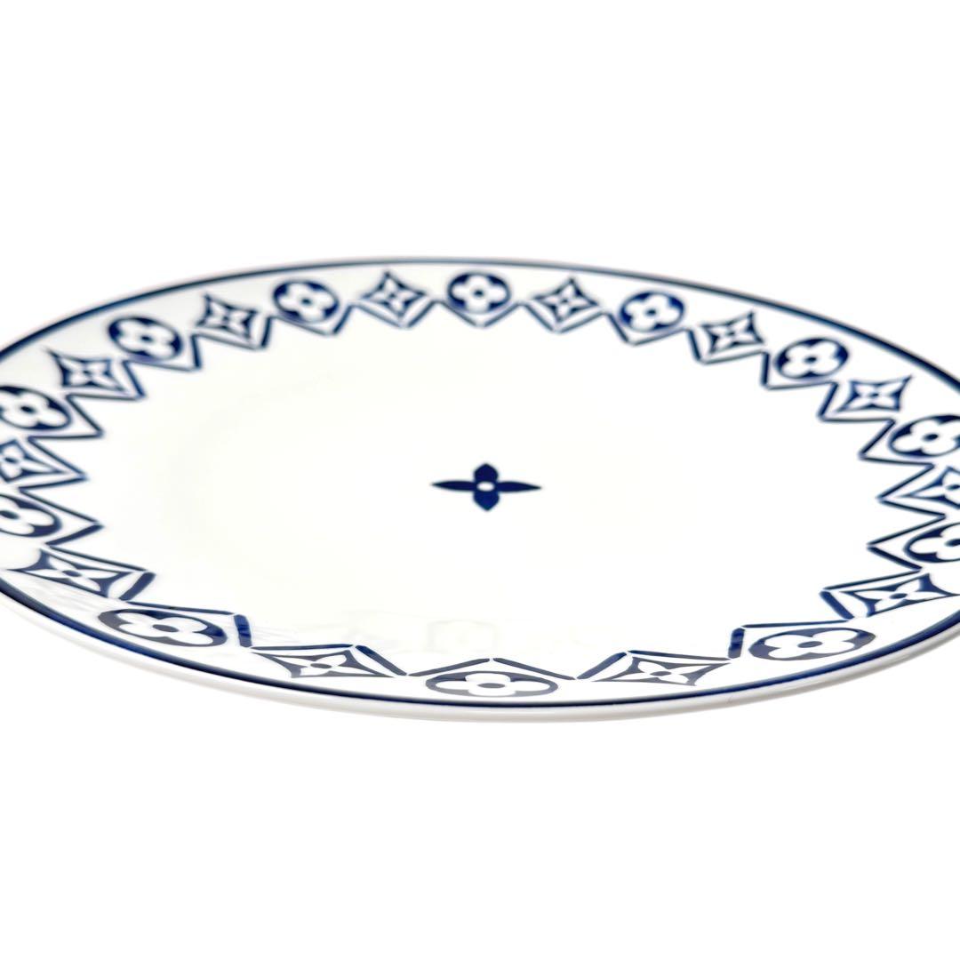 Louis Vuitton LV Monogram Flower Tile Dinner Plate — view 5