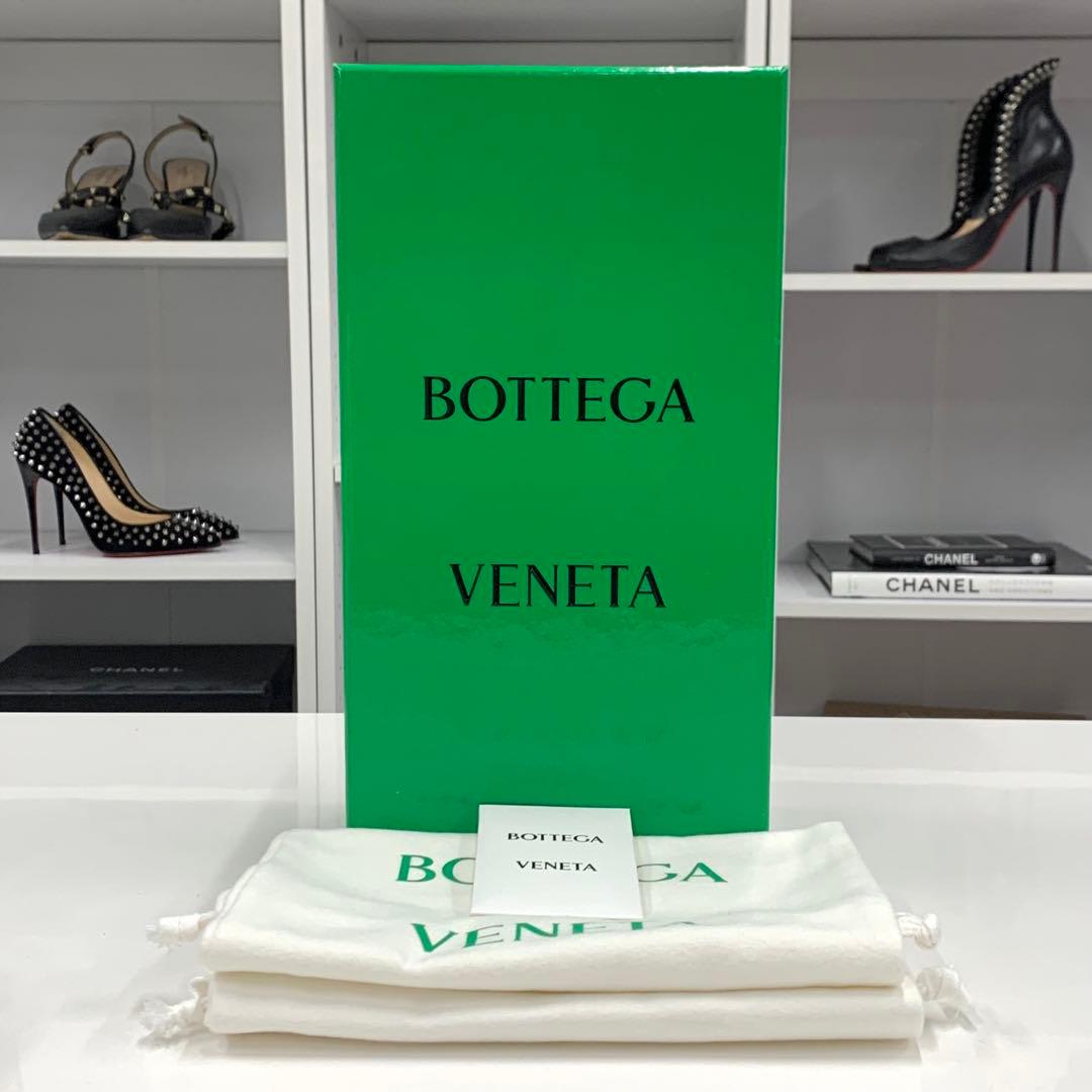Bottega Veneta Lambskin Quilted Mules White