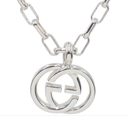 Gucci Sv925 Interlocking G Chain Necklace