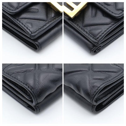 Fendi Baguette Trifold Wallet Zucca Pattern — view 8