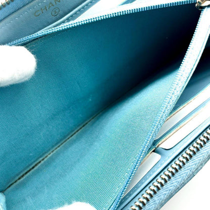 Chanel Wallet Quilted Round Zip LB — view 7