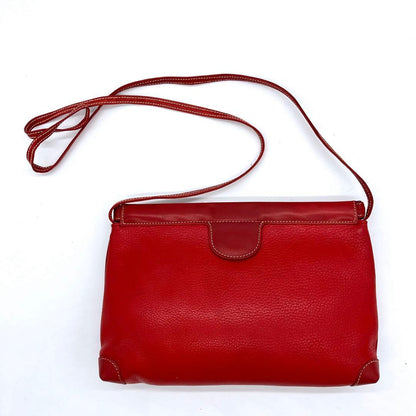 Gucci Shoulder Bag Leather Red