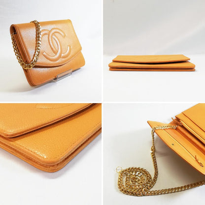 Chanel Bifold Wallet Caviar Mari Gold — view 3