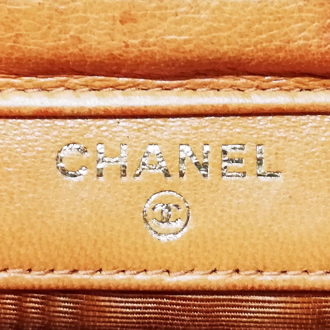 Chanel Bifold Wallet Caviar Mari Gold — view 5