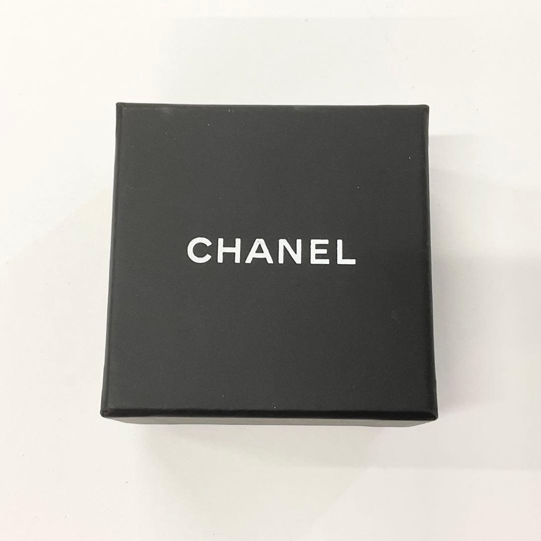 Chanel Cocomark Earrings Heart Bijou Gold Black