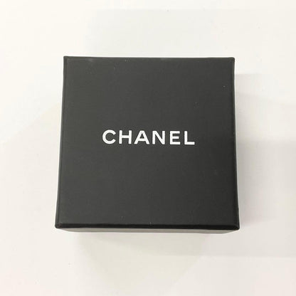 Chanel Cocomark Earrings Heart Bijou Gold Black