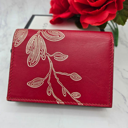 Gucci Fold Wallet Chinese New Year Red — view 2