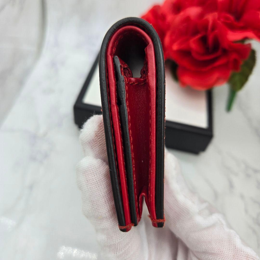Gucci Fold Wallet Chinese New Year Red — view 8
