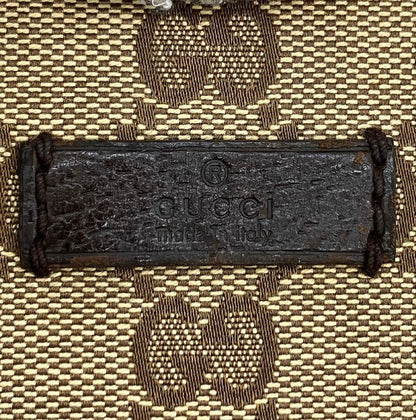 Gucci Shoulder Bag GG Canvas Brown Crossbody