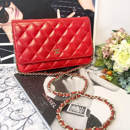 Chanel Chain Wallet Quilted