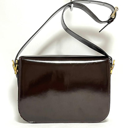 Celine Vintage Carriage Hardware Shoulder Bag Hb01743