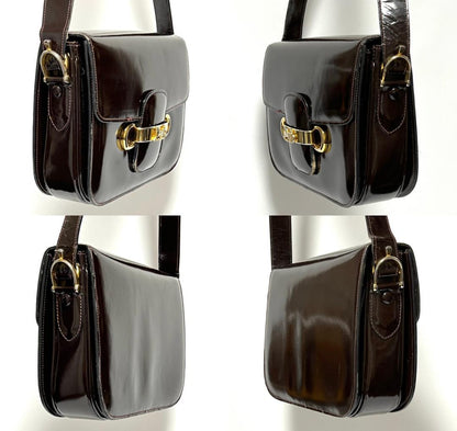 Celine Vintage Carriage Hardware Shoulder Bag Hb01743