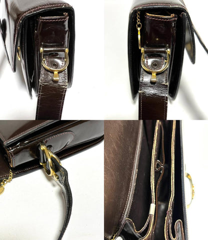 Celine Vintage Carriage Hardware Shoulder Bag Hb01743