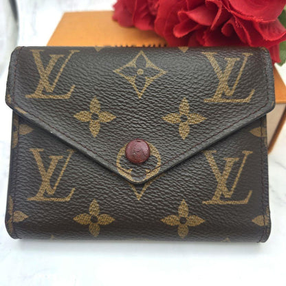 Louis Vuitton Portefeuille Victorine Monogram Fold Wallet