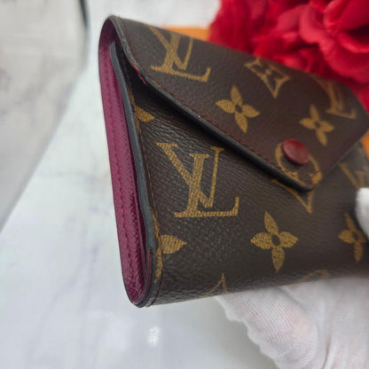 Louis Vuitton Portefeuille Victorine Monogram Fold Wallet — view 5