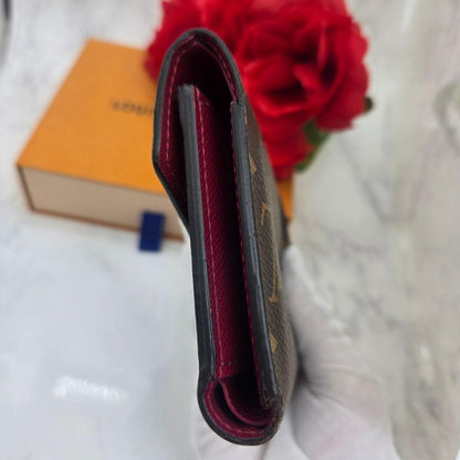 Louis Vuitton Portefeuille Victorine Monogram Fold Wallet — view 8