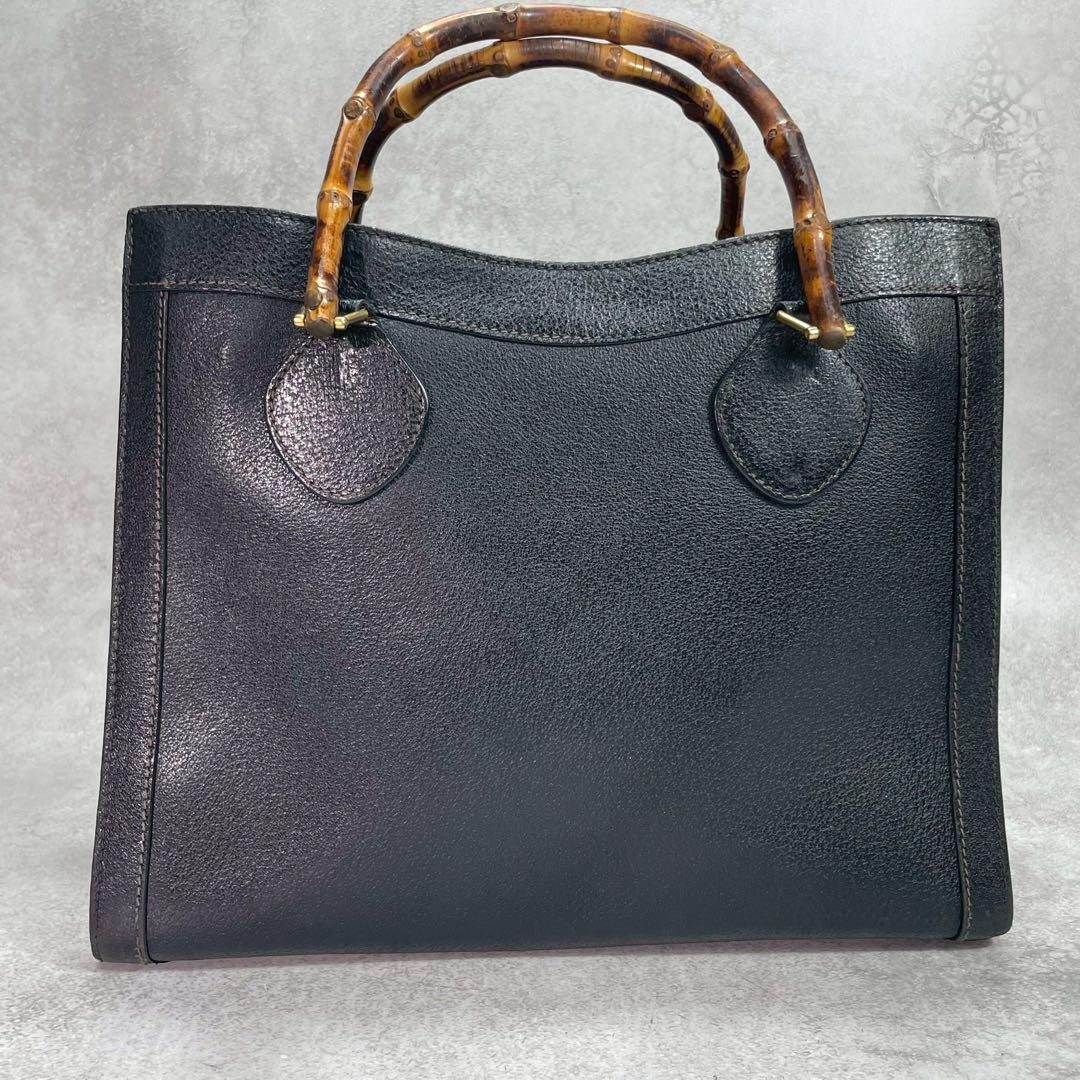 Gucci Handbag Diana Bamboo Black Leather — view 2