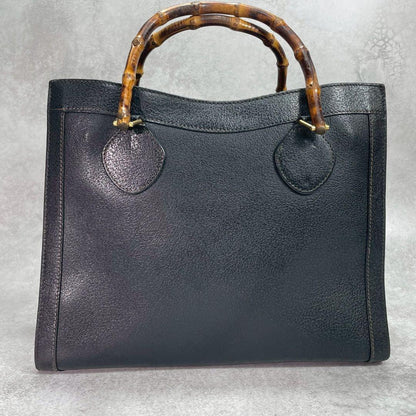 Gucci Handbag Diana Bamboo Black Leather — view 2