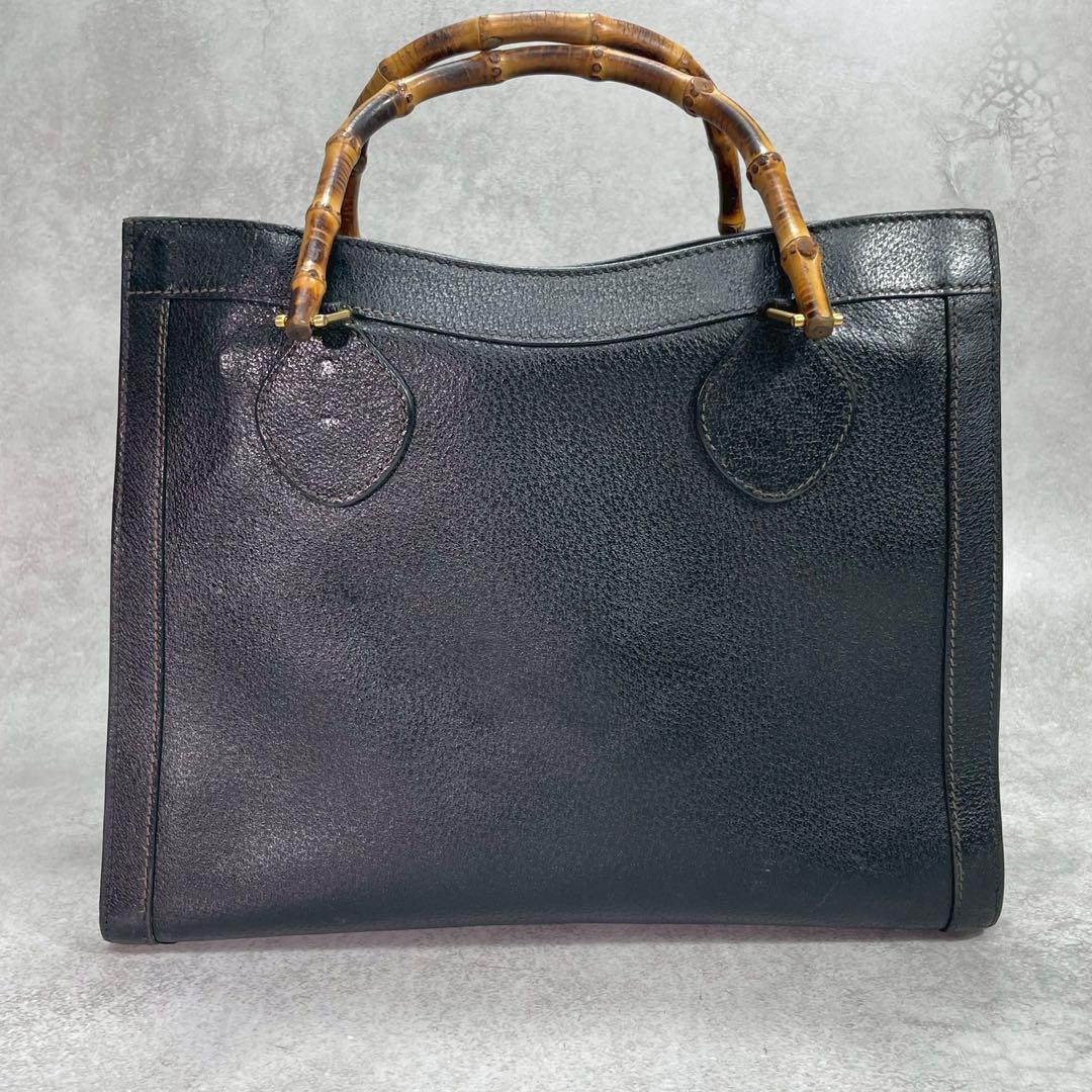 Gucci Handbag Diana Bamboo Black Leather — view 3