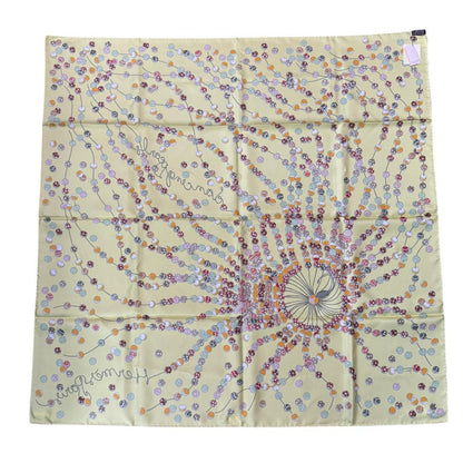 Hermes Tagged Carre 90 Dancing Pearls Scarf — view 3