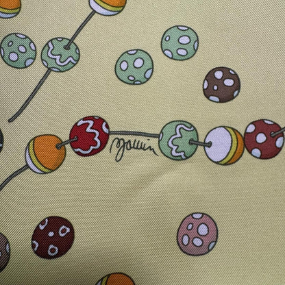 Hermes Tagged Carre 90 Dancing Pearls Scarf — view 5