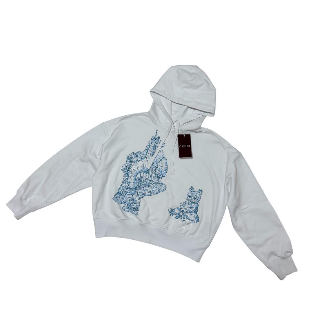 Gucci Yoko Higuchi Collaboration Interlocking Hoodie
