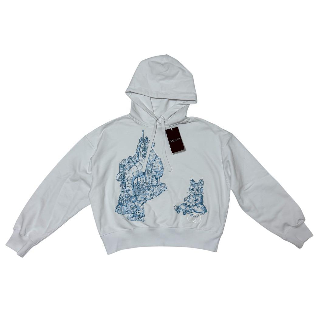 Gucci Yoko Higuchi Collaboration Interlocking Hoodie — view 2