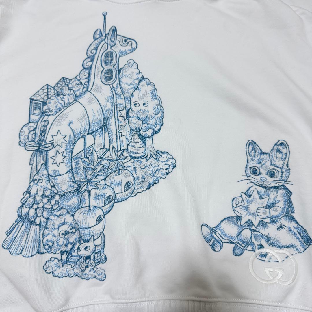 Gucci Yoko Higuchi Collaboration Interlocking Hoodie — view 4