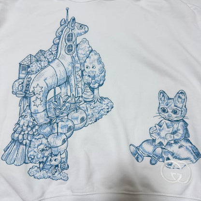 Gucci Yoko Higuchi Collaboration Interlocking Hoodie — view 4