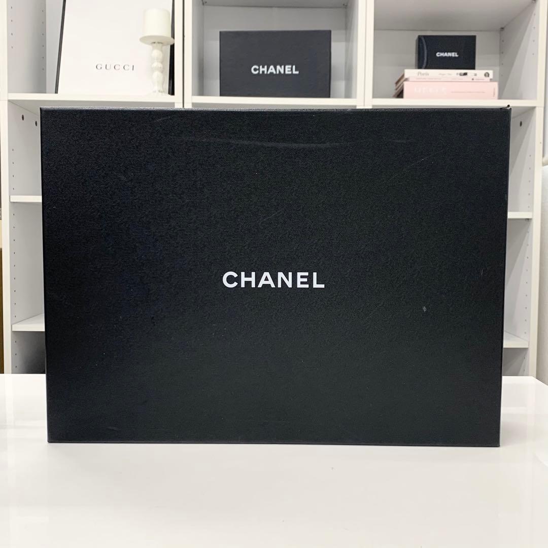 Chanel Coco Mark Suede Snow Boots Navy