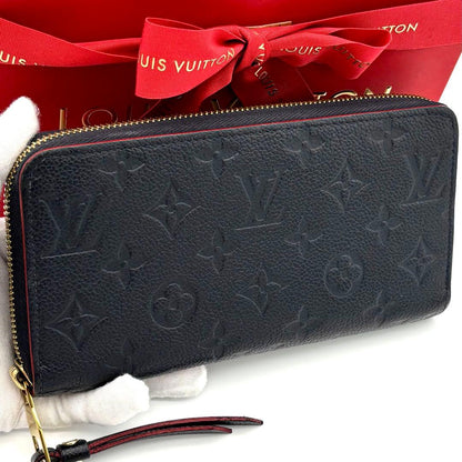 Louis Vuitton Wallet Zippy Monogram Empreinte Marine — view 9