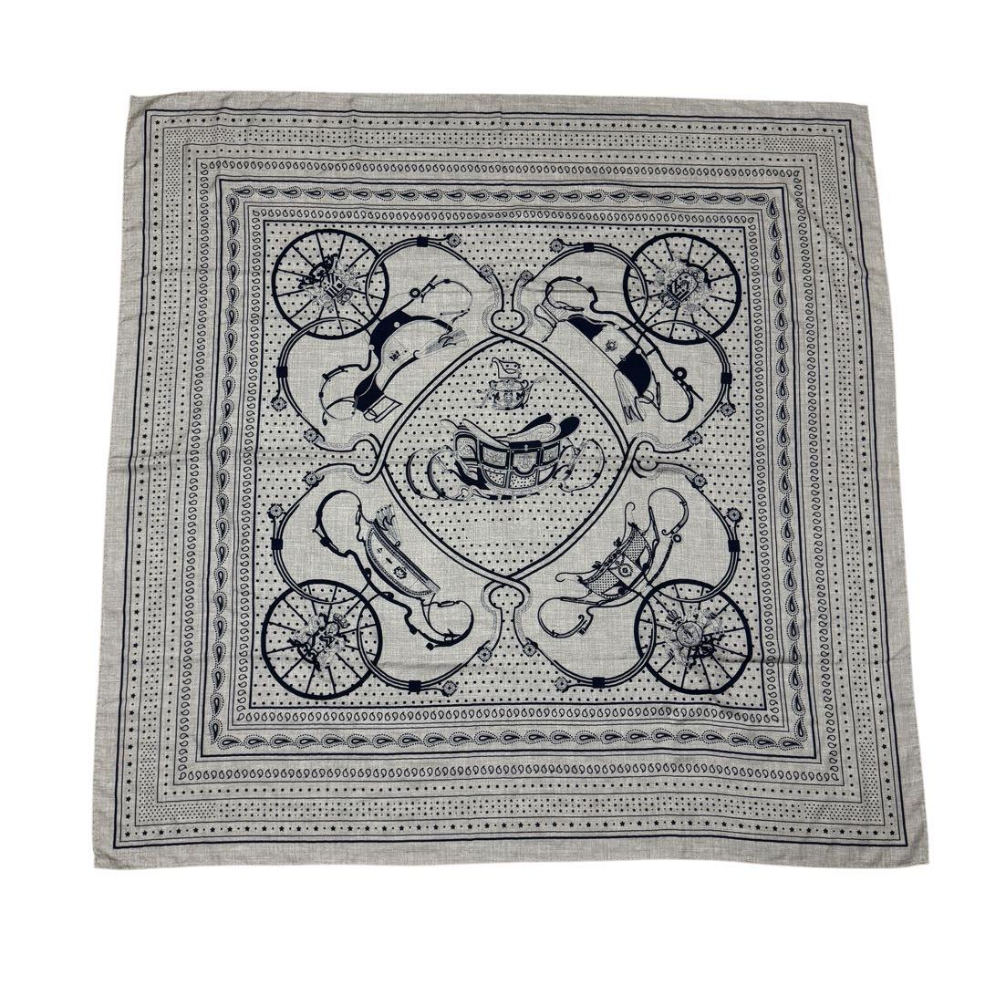 Hermes Carre Spring Bandana Scarf — view 4