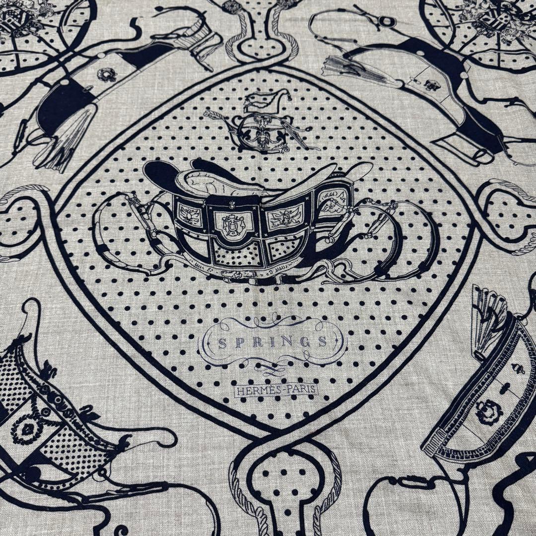 Hermes Carre Spring Bandana Scarf — view 6