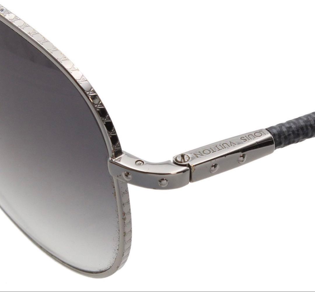 Louis Vuitton Pilot Damier Sunglasses Eyewear — view 7