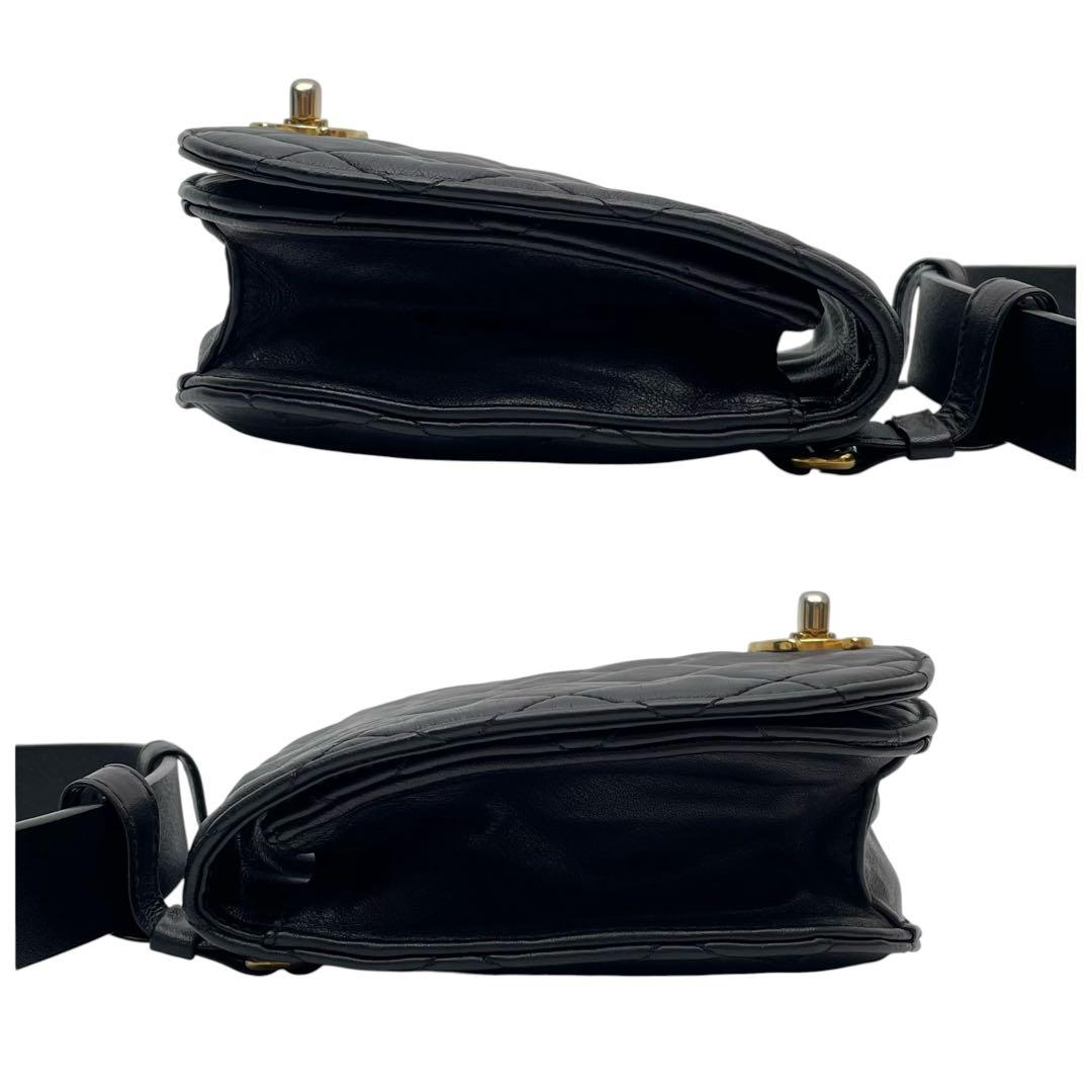Chanel Quilted Lambskin CC Logo Waist Belt Bag — view 4