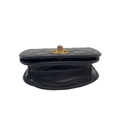Chanel Quilted Lambskin CC Logo Waist Belt Bag — view 5