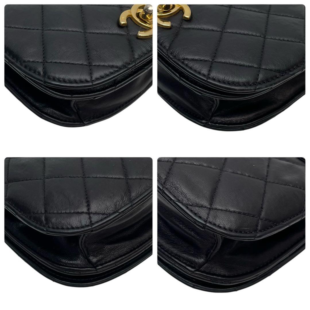 Chanel Quilted Lambskin CC Logo Waist Belt Bag — view 6